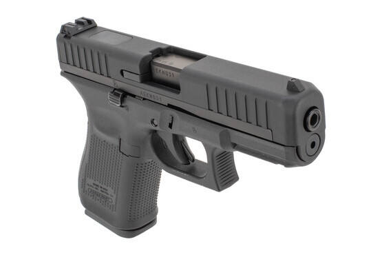 Glock 44 22 LR Factory Refurbished Pistol has a hybrid polymer and steel slide